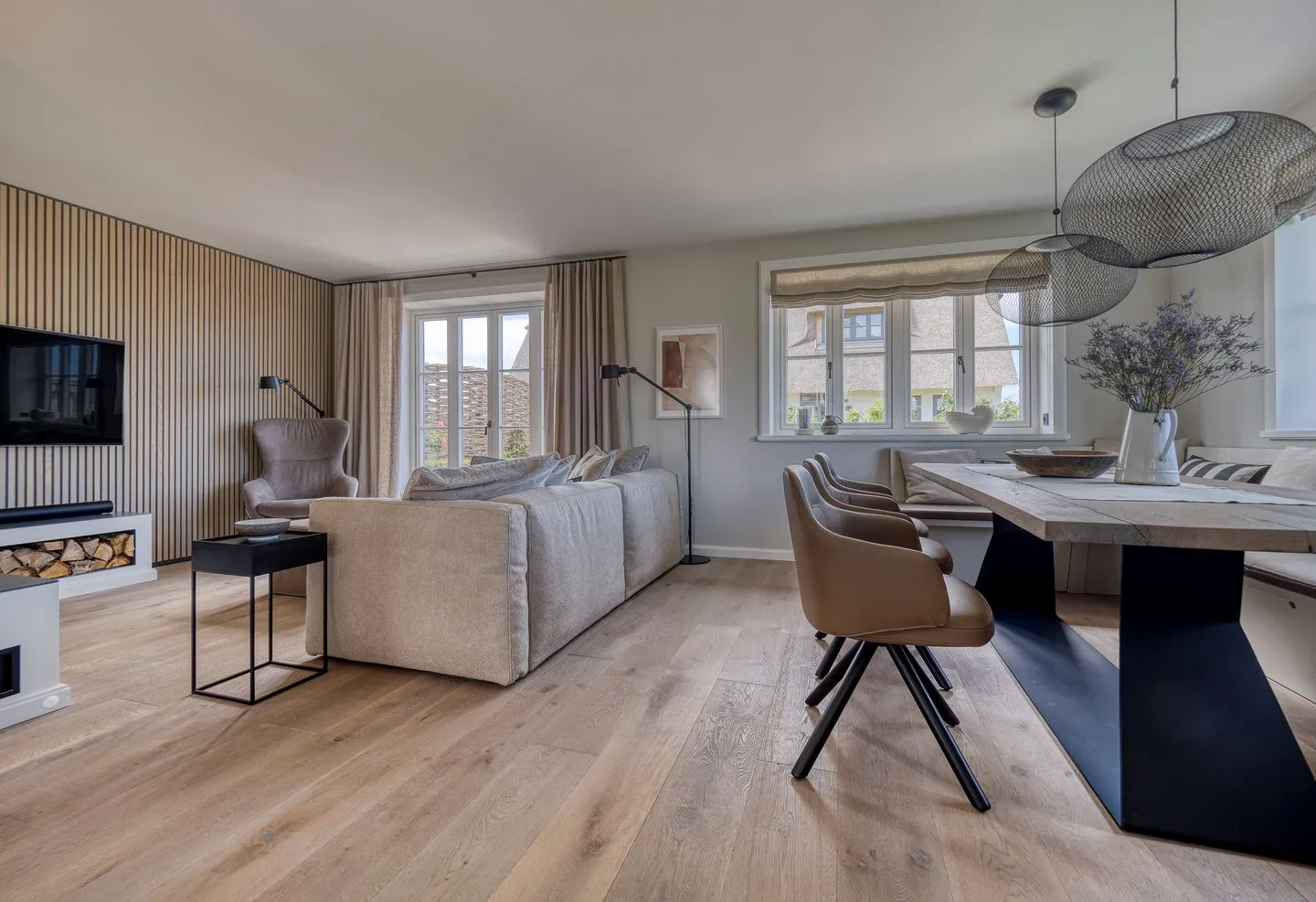 Hus Gode Sted Wenningstedt - Wohnzimmer