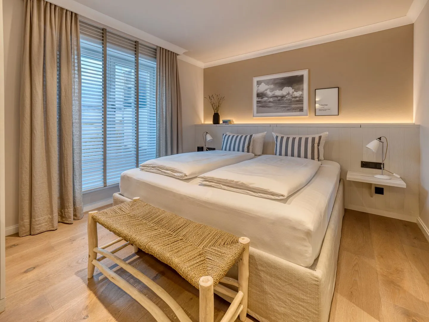 Hus Gode Sted Wenningstedt - Schlafzimmer