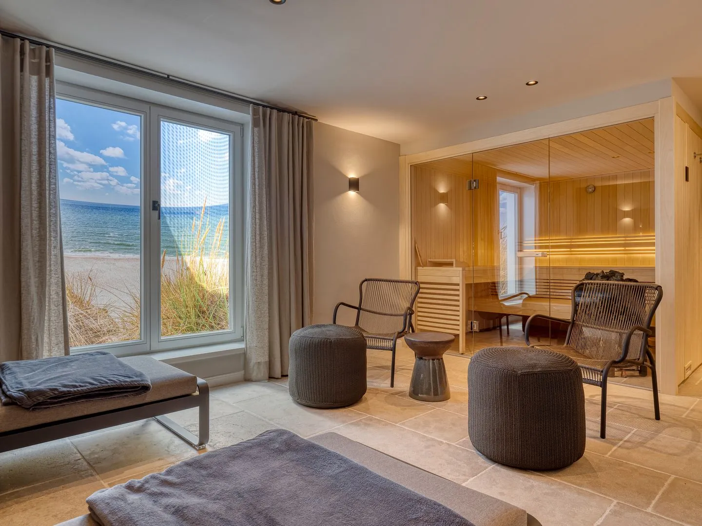 Hus Gode Sted Wenningstedt - Sauna