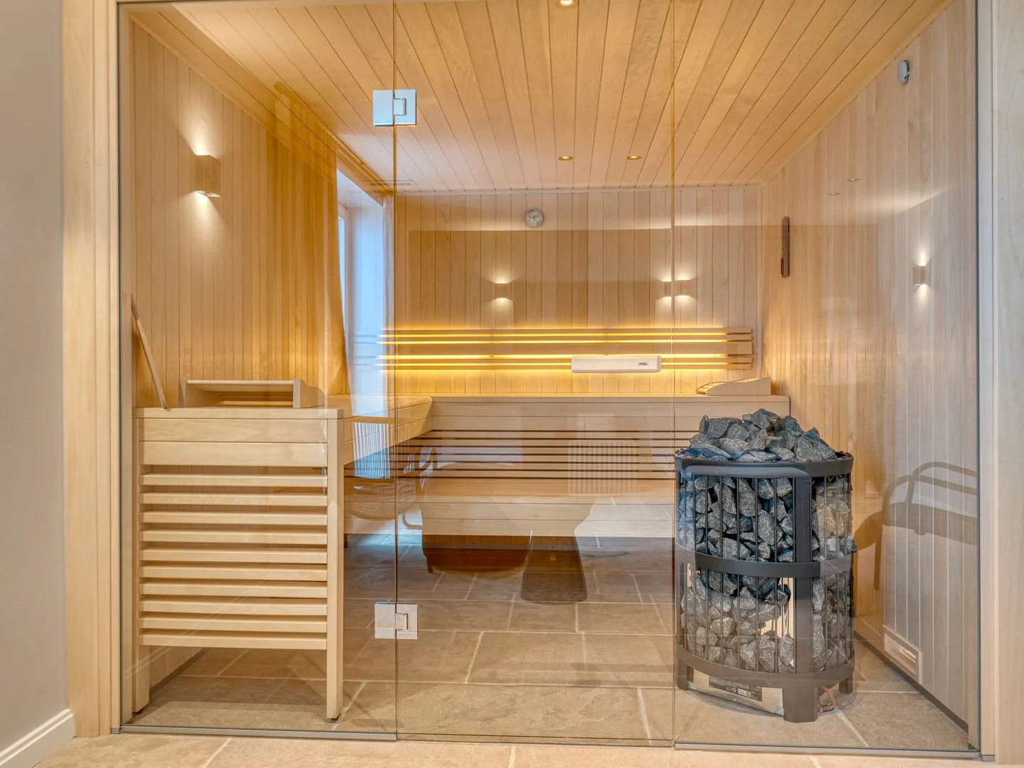 Hus Gode Sted Wenningstedt - Sauna