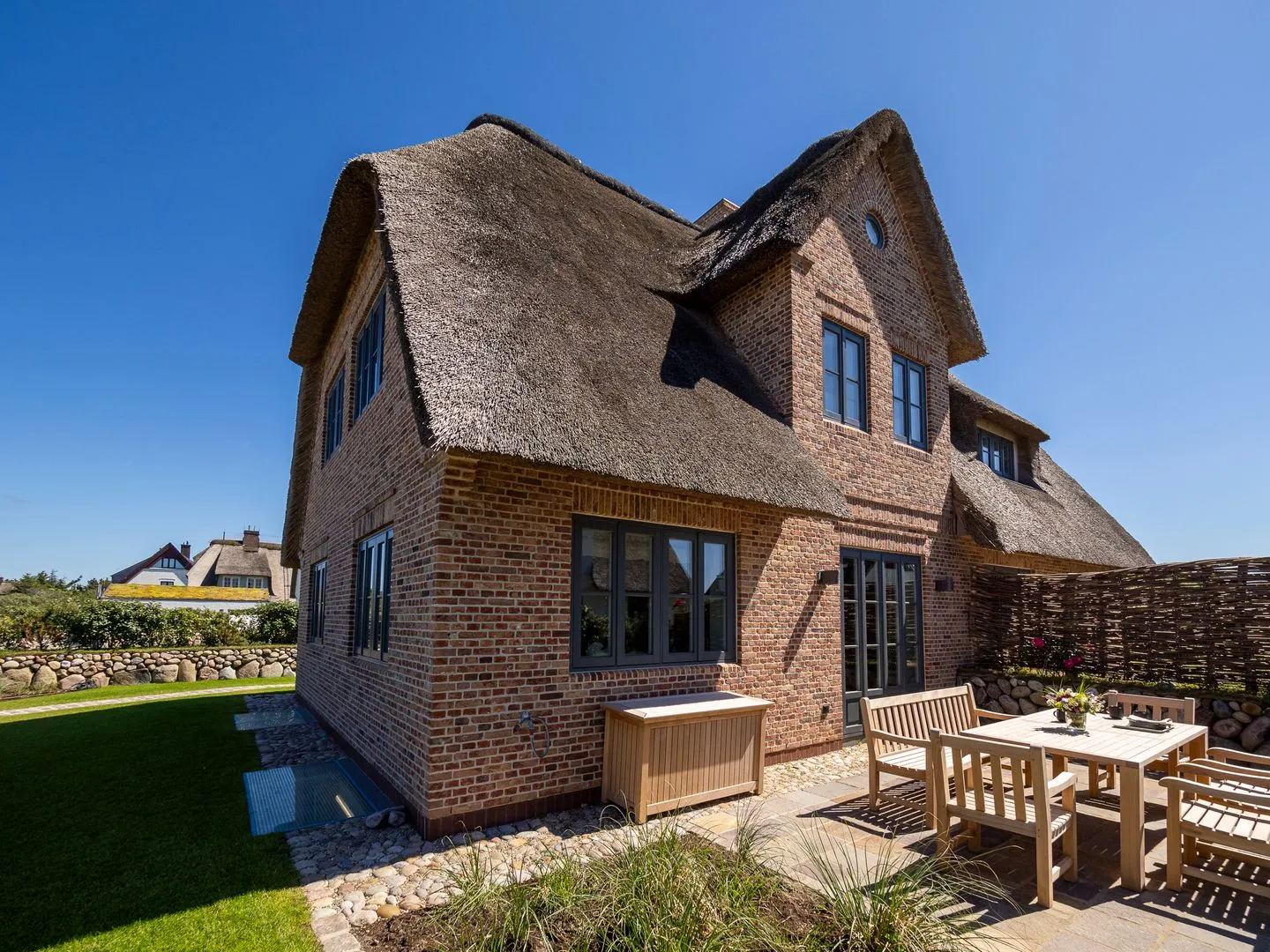 Hus Gode Sted Wenningstedt - Terrasse