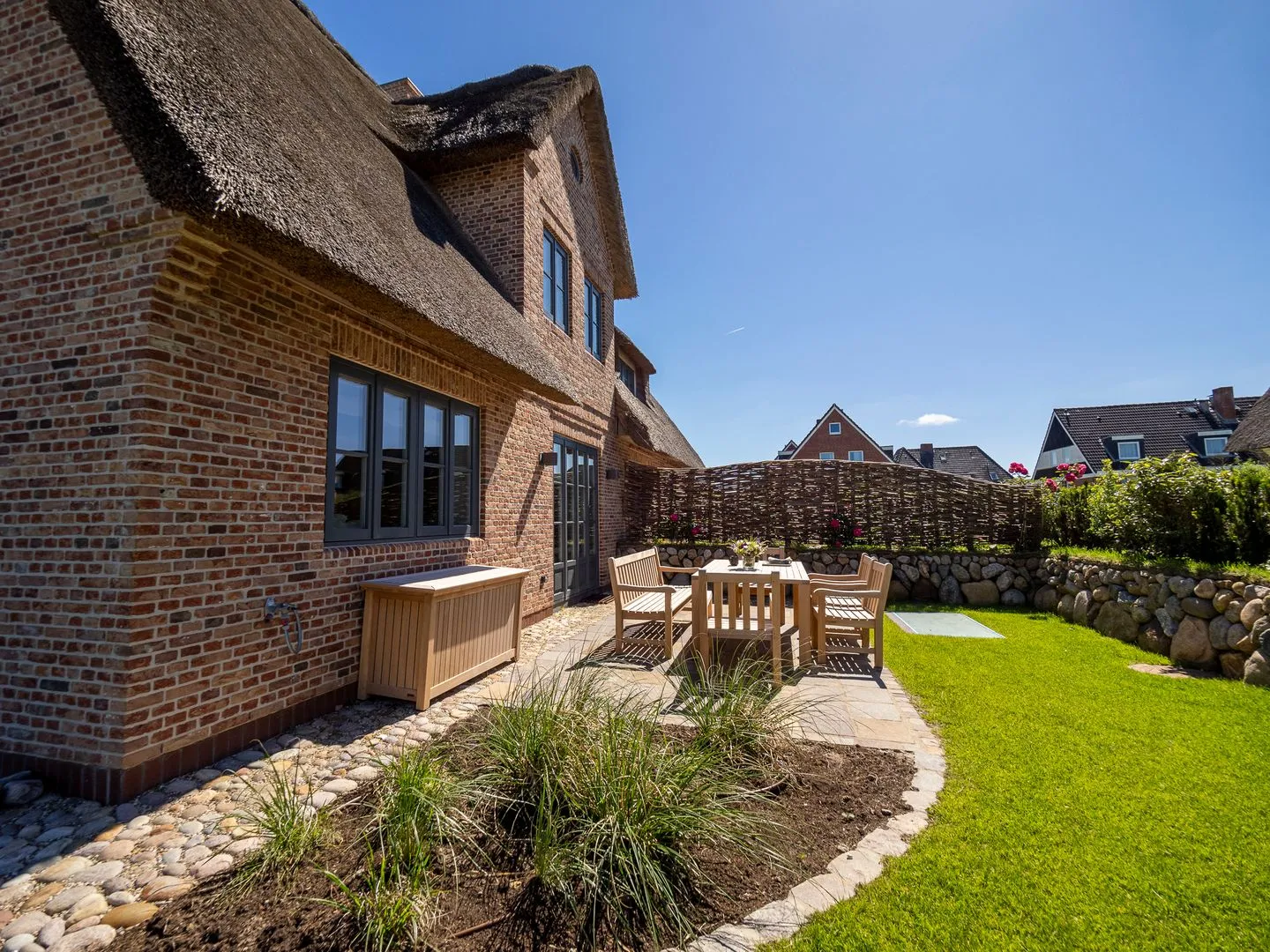 Hus Gode Sted Wenningstedt - Terrasse