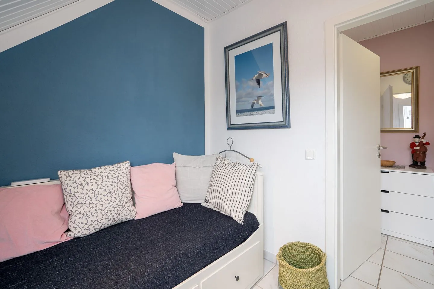 (HER16c) Ankes Gästehaus 1 Niendorf - Schlafzimmer