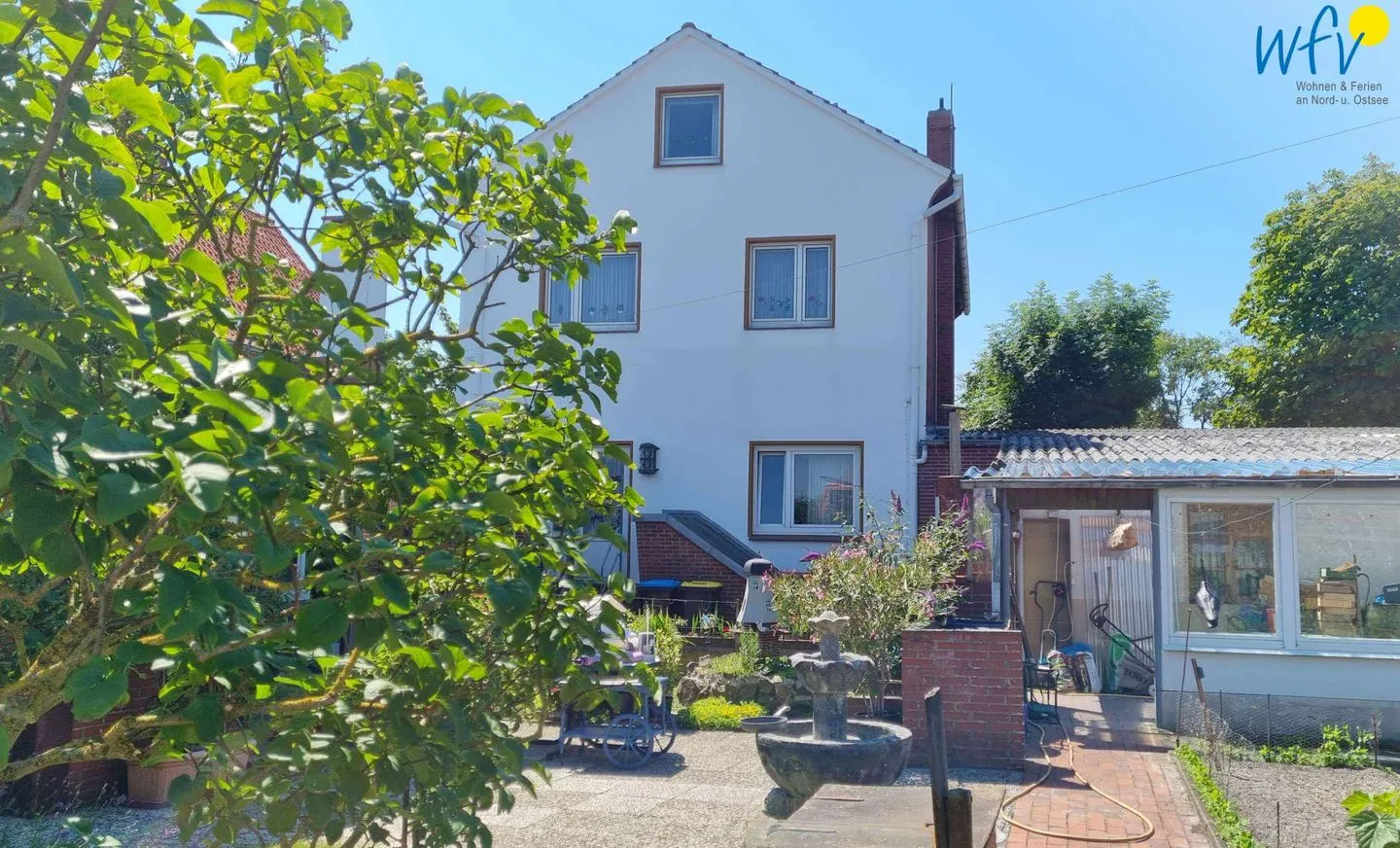 Haus Feldmann Kleine Ferienwohnung Lüttje Dröm Borkum - Hauptansicht