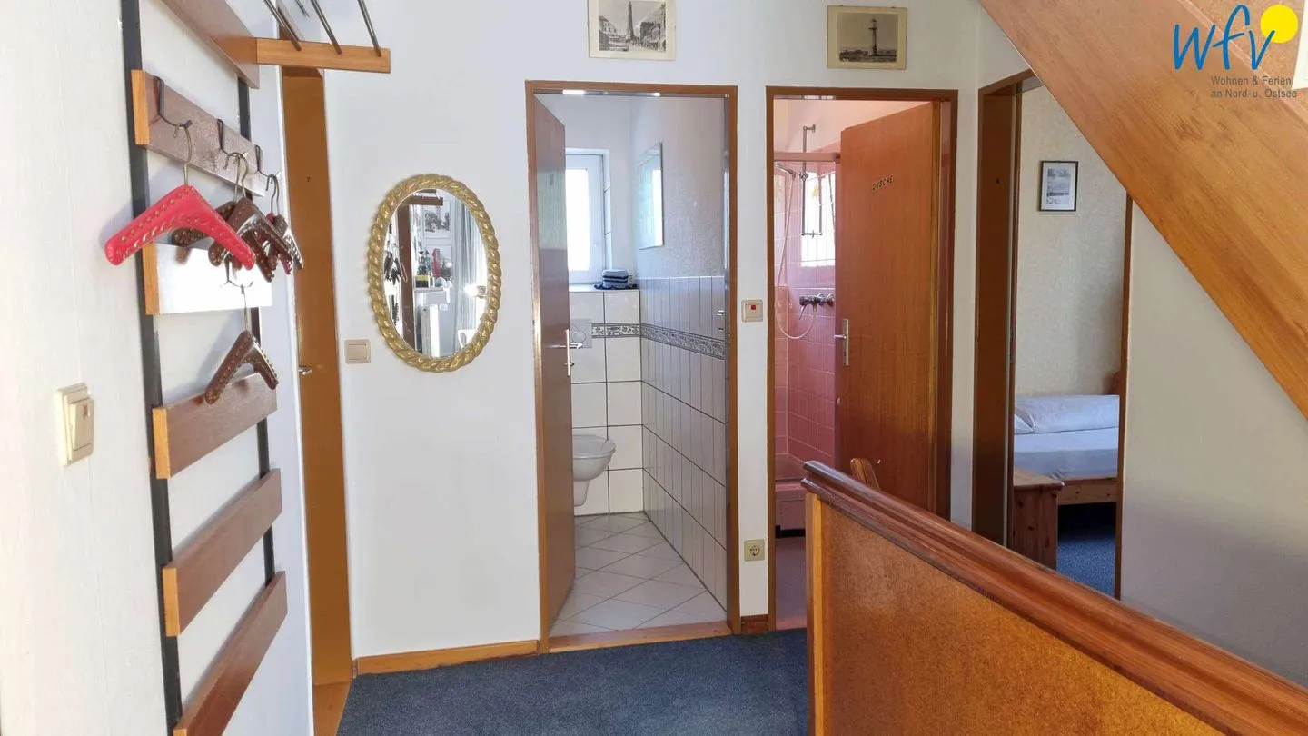 Haus Feldmann Ferienwohnung Lüttje Dröm Borkum - Flur