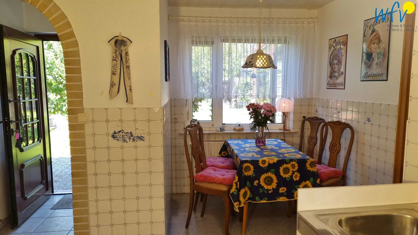 Haus Feldmann Bungalow Fürstenflügel Borkum - Wohnzimmer