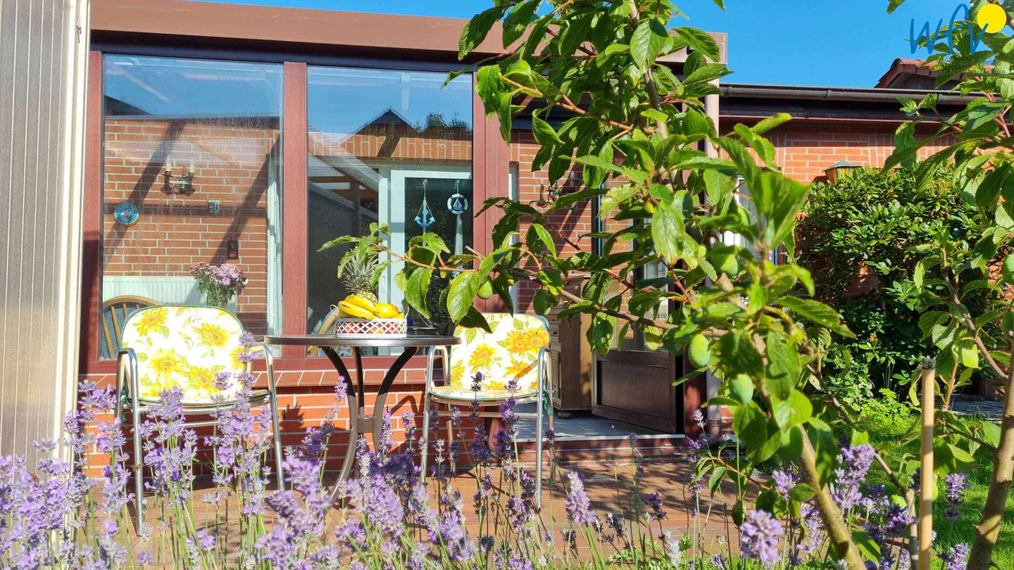 Haus Feldmann Bungalow Fürstenflügel Borkum - Terrasse