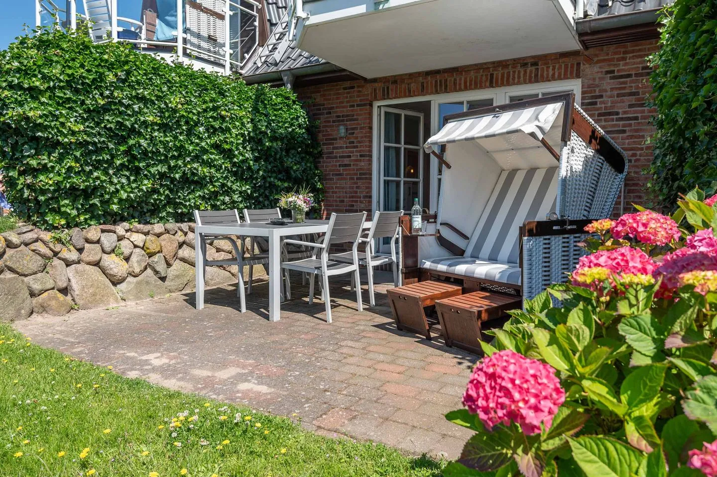 LH Haus Smer, App. 6 Wenningstedt - Terrasse