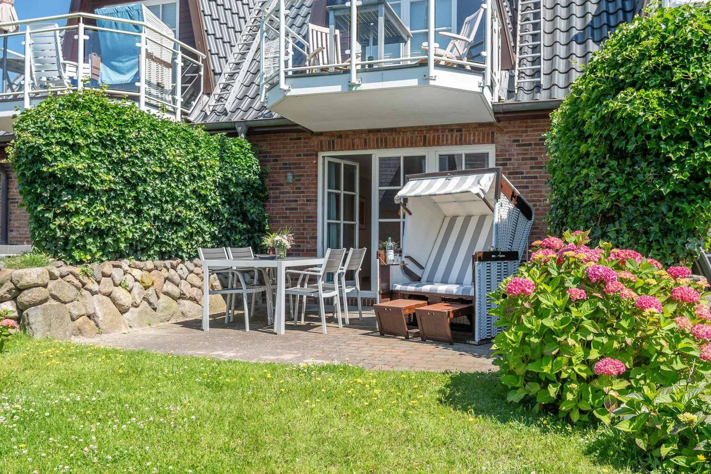 LH Haus Smer, App. 6 Wenningstedt - Terrasse