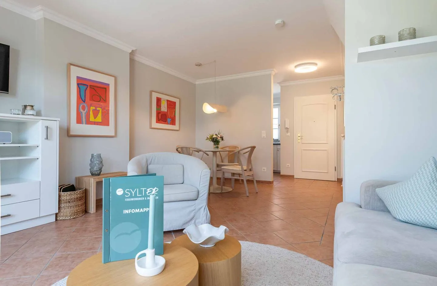 LH Haus Smer, App. 6 Wenningstedt - Wohnzimmer