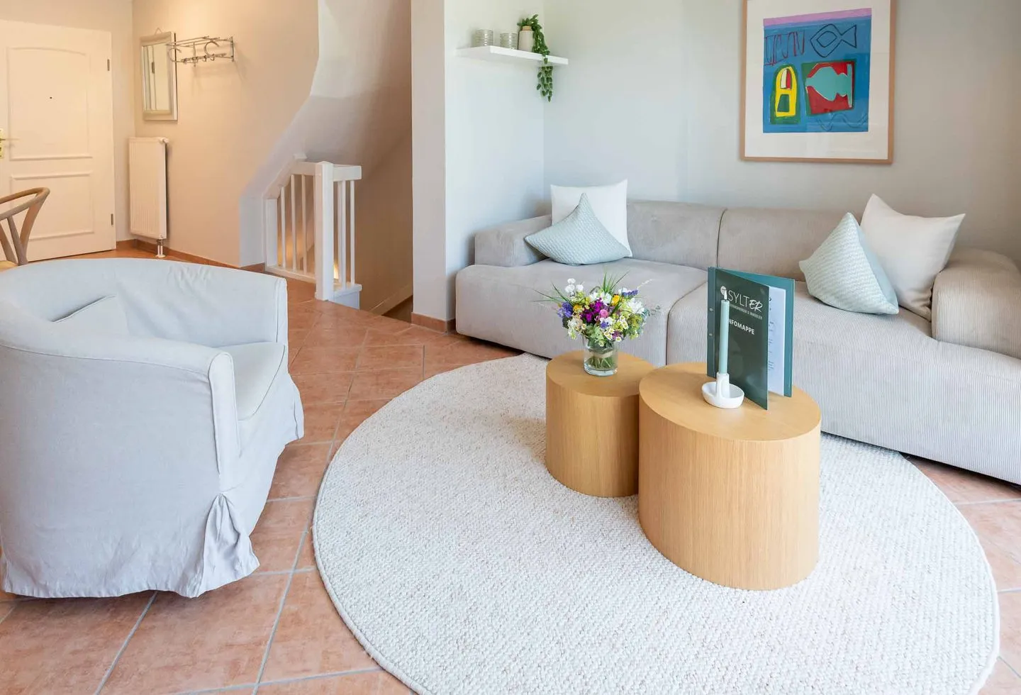 LH Haus Smer, App. 6 Wenningstedt - Wohnzimmer