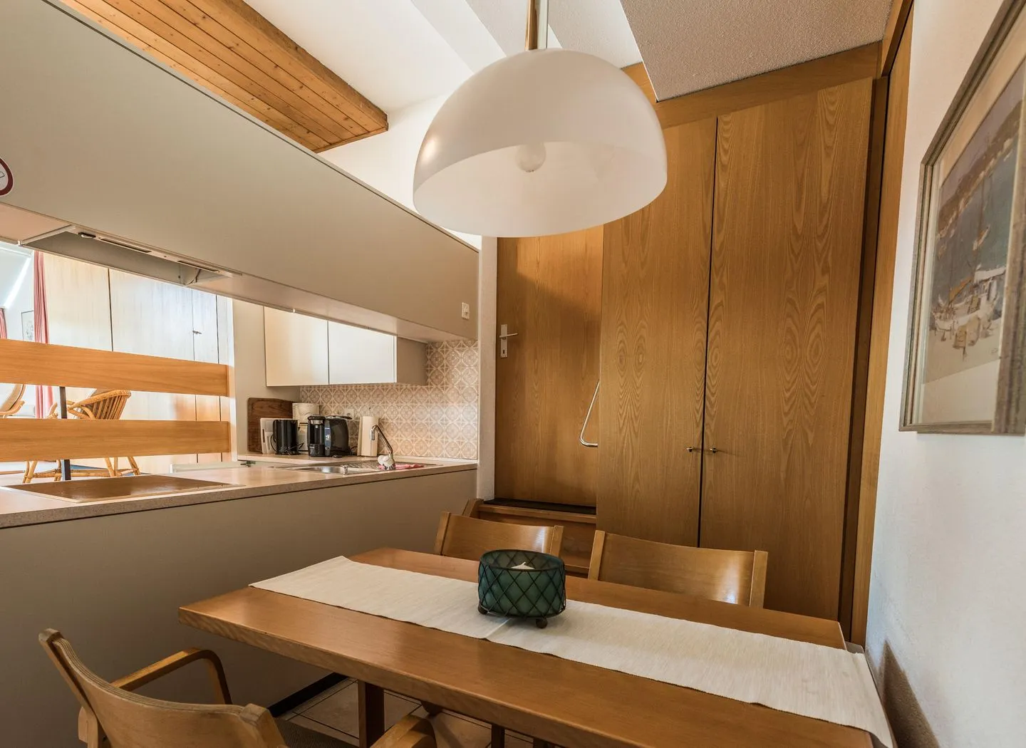 Residenza Tga Clo Apartment 407 Savognin - Küche / Küchenzeile