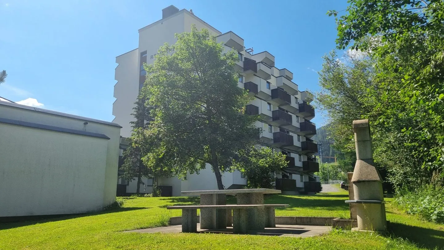Residenza Tga Clo Apartment 502 Savognin - Grillbereich