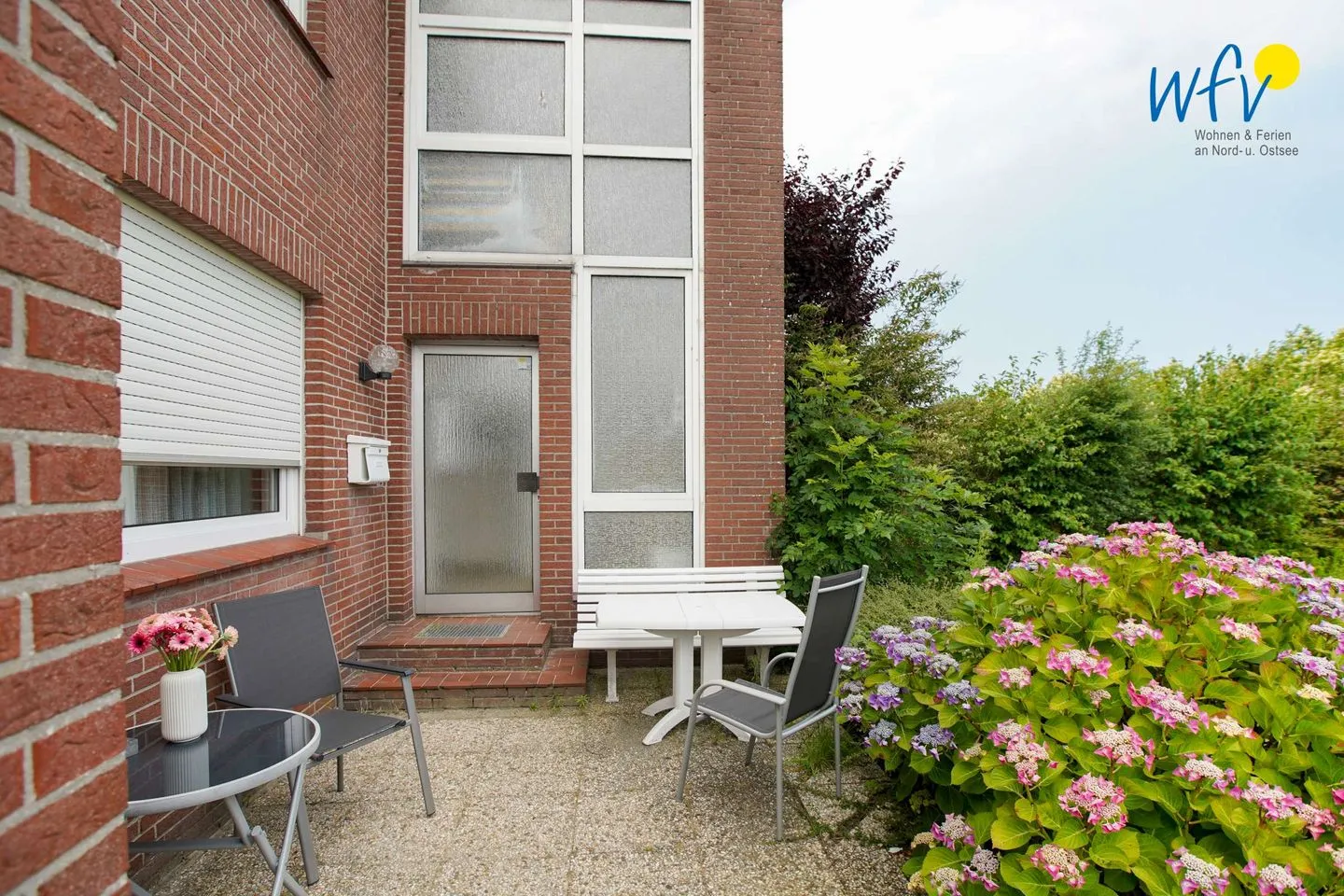 Hus Fentje Ferienwohnung 2 Borkum - Terrasse