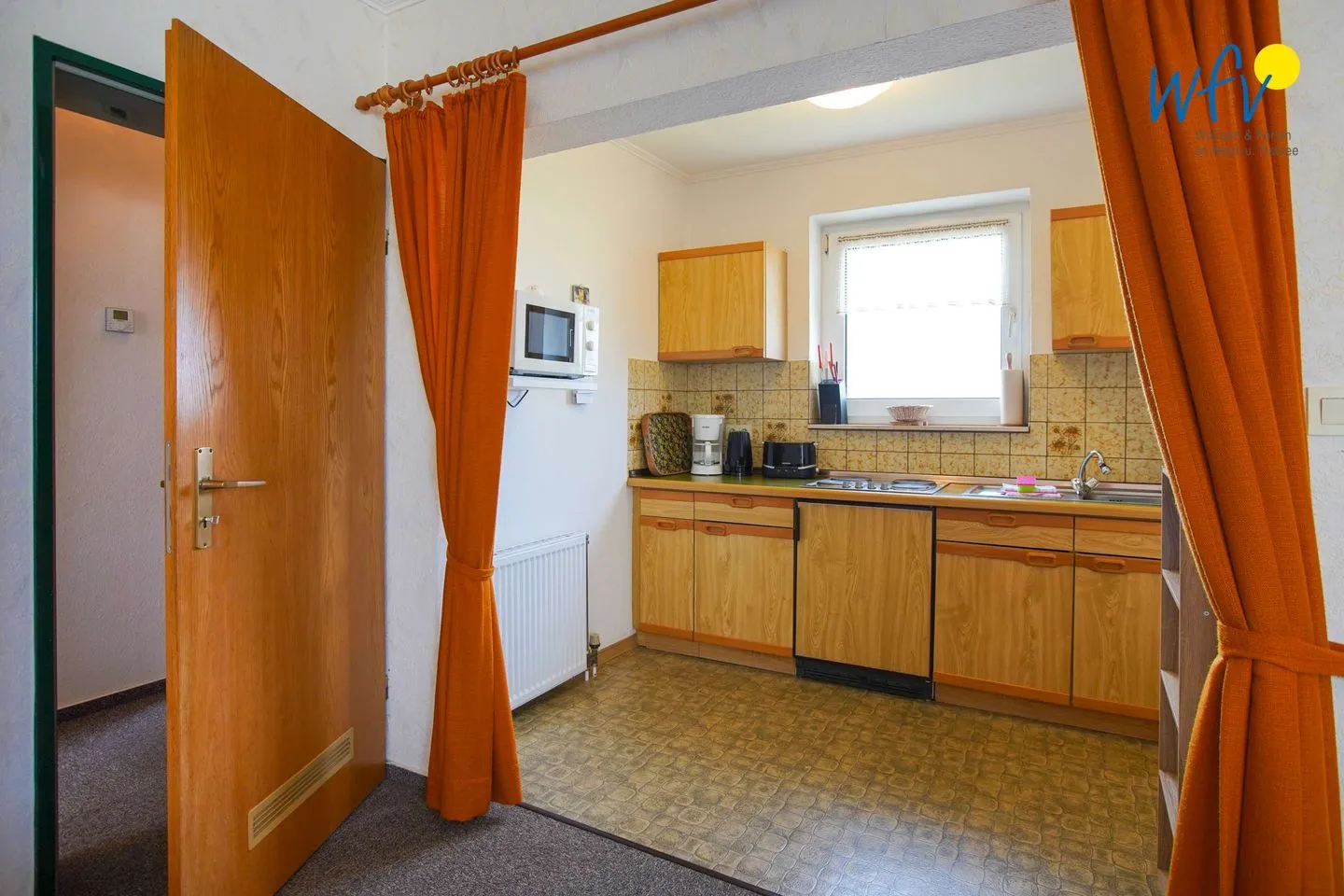 Hus Fentje Ferienwohnung 1 Borkum - Küche / Küchenzeile