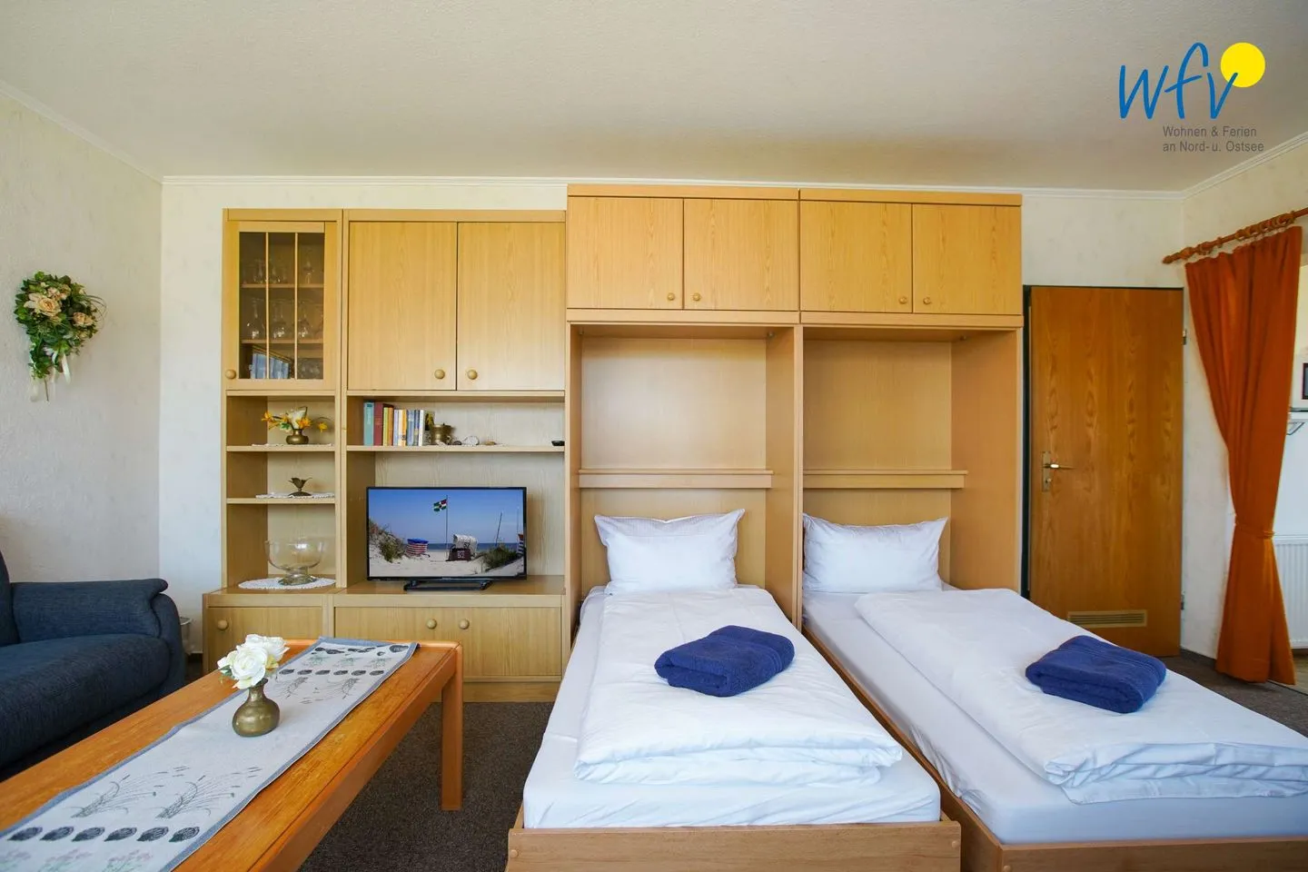 Hus Fentje Ferienwohnung 1 Borkum - Wohnzimmer
