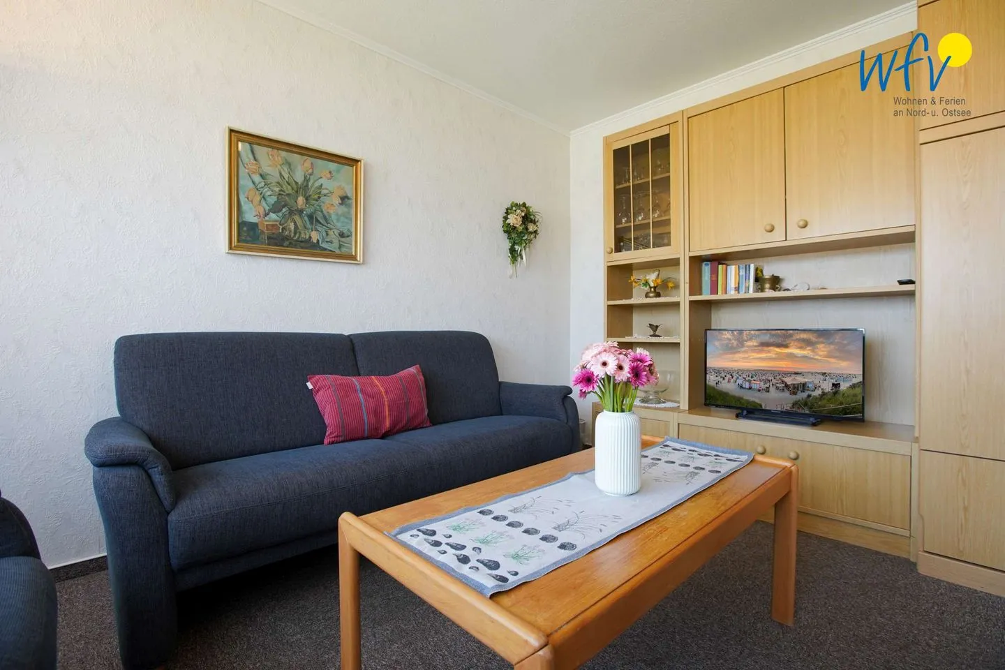 Hus Fentje Ferienwohnung 1 Borkum - Wohnzimmer