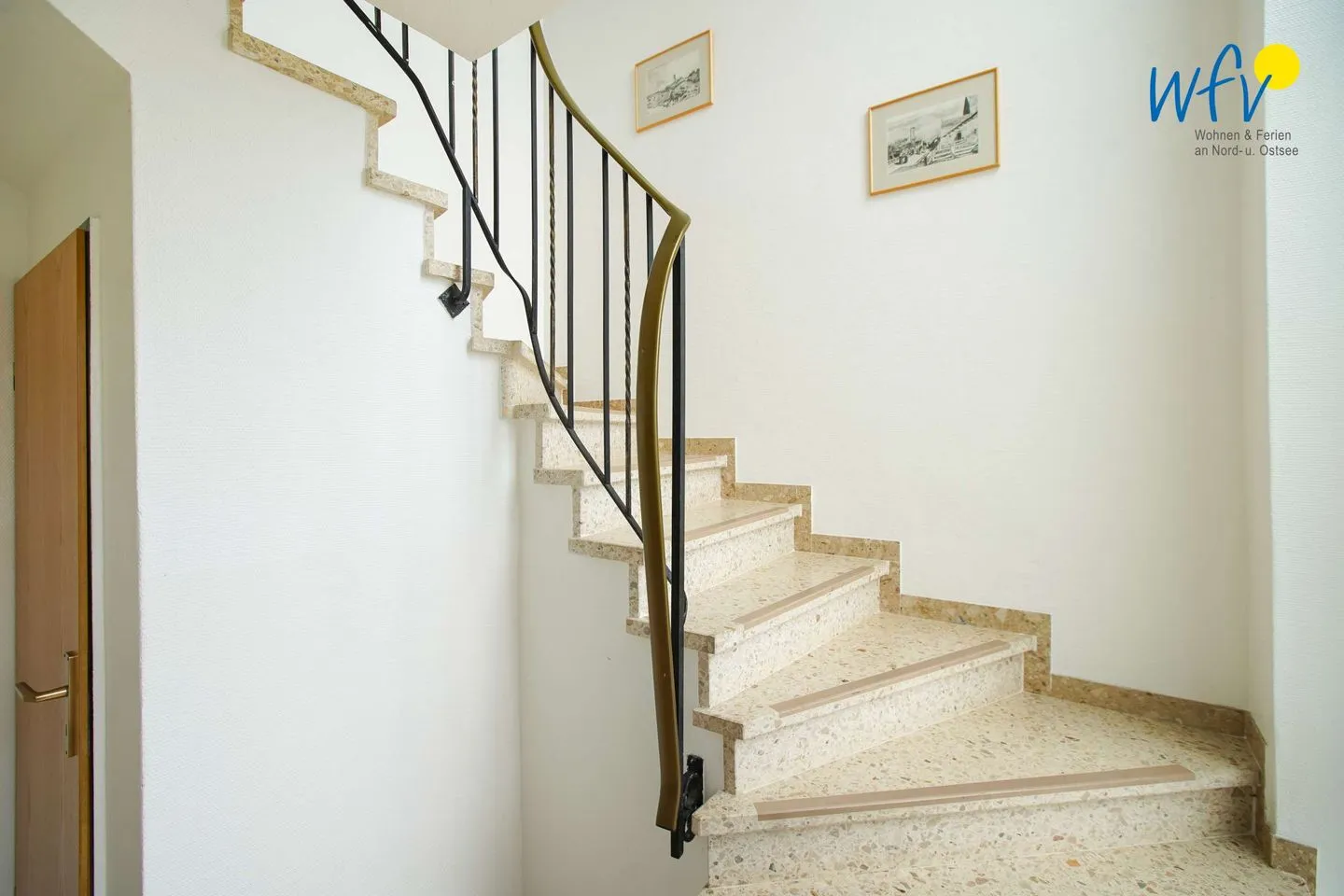 Hus Fentje Ferienwohnung 2 Borkum - Treppe