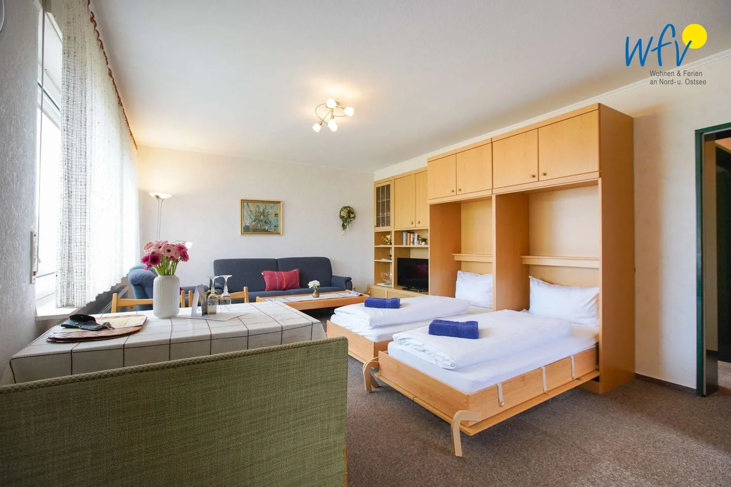 Hus Fentje Ferienwohnung 2 Borkum - Wohnzimmer