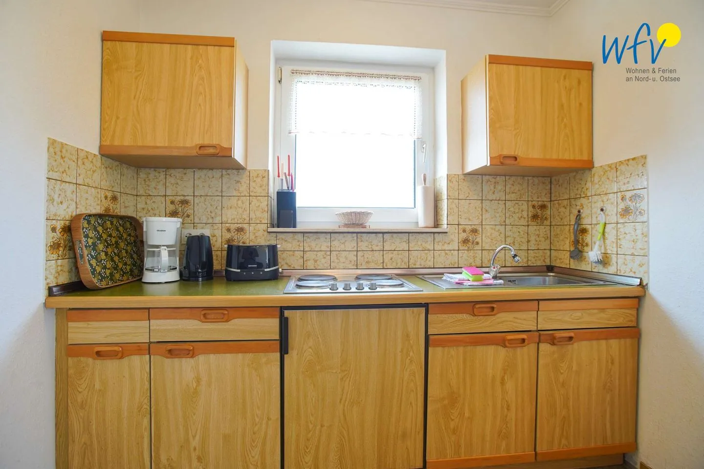 Hus Fentje Ferienwohnung 2 Borkum - Küche / Küchenzeile
