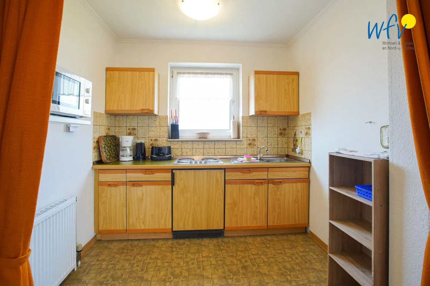 Hus Fentje Ferienwohnung 2 Borkum - Küche / Küchenzeile