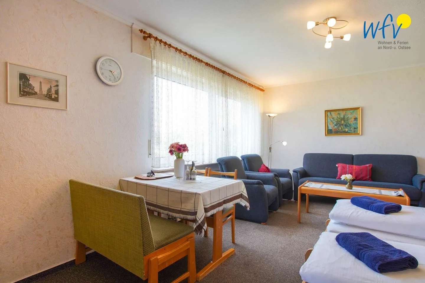Hus Fentje Ferienwohnung 2 Borkum - Wohnzimmer