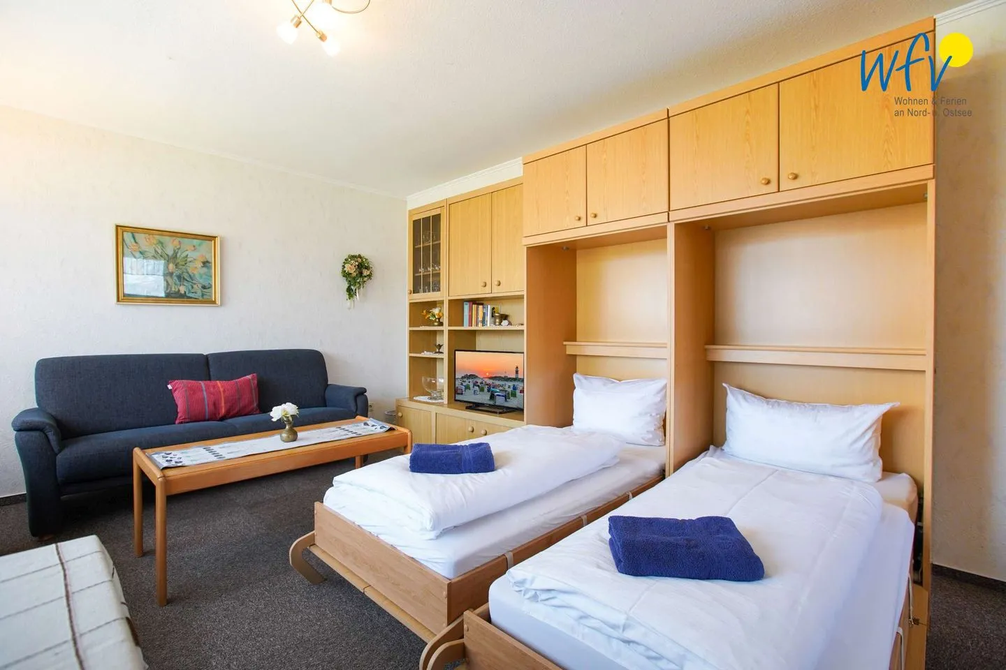 Hus Fentje Ferienwohnung 2 Borkum - Wohnzimmer