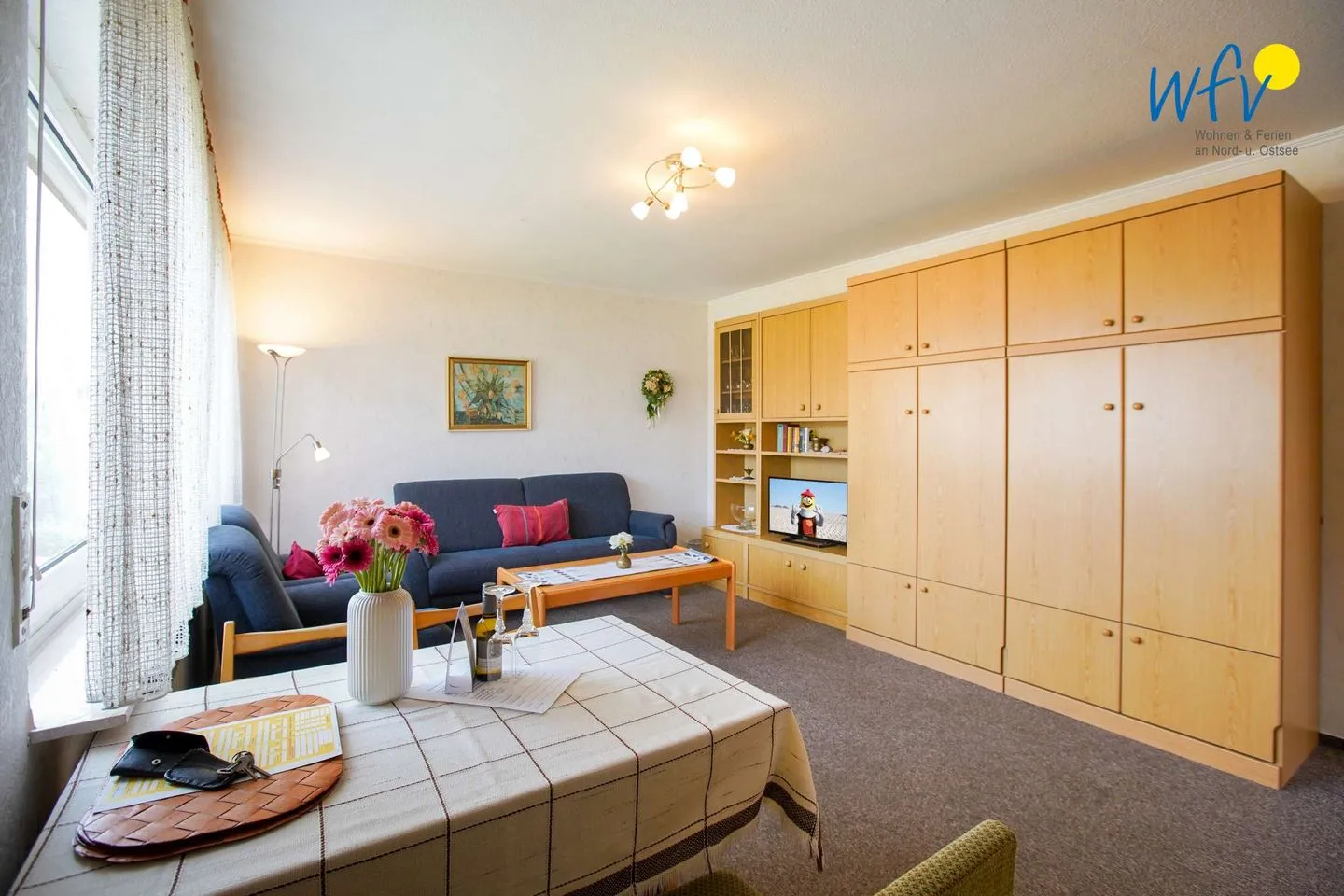 Hus Fentje Ferienwohnung 2 Borkum - Wohnzimmer