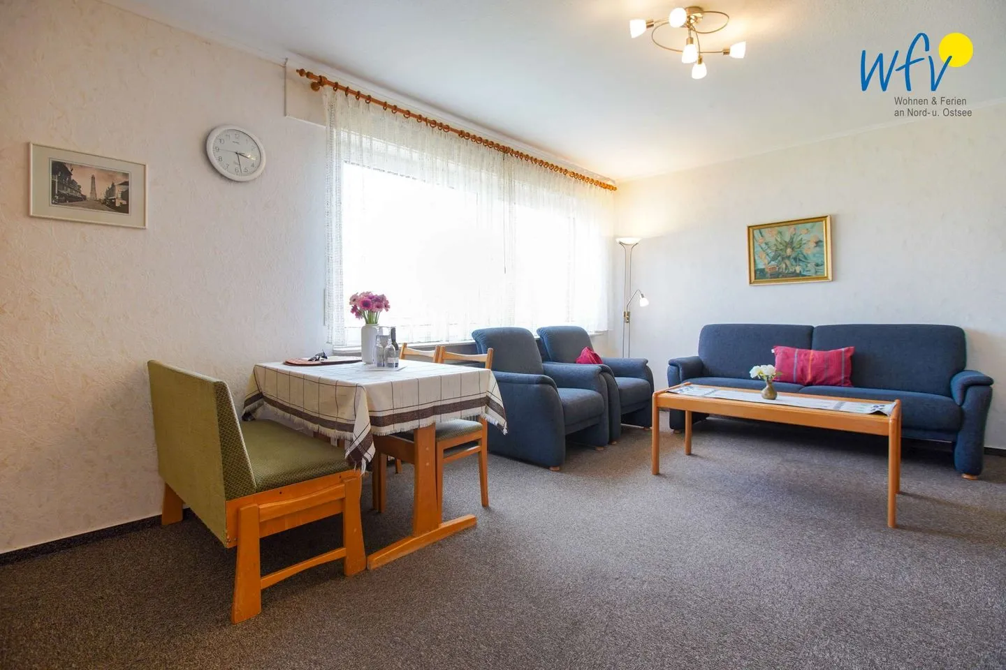 Hus Fentje Ferienwohnung 2 Borkum - Wohnzimmer
