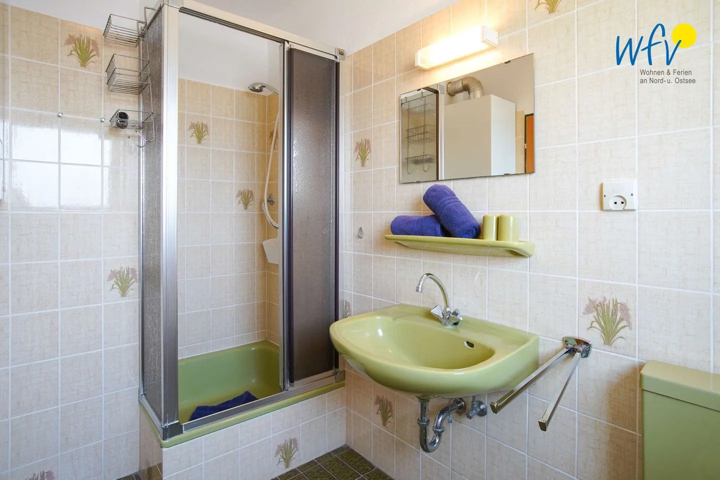 Hus Fentje Ferienwohnung 2 Borkum - Badezimmer
