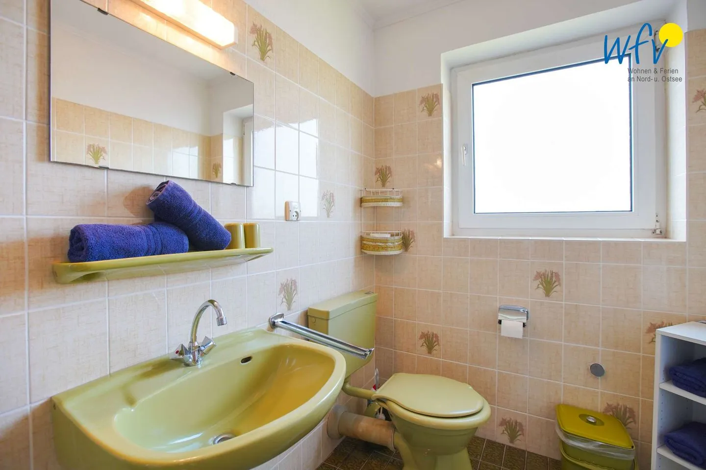 Hus Fentje Ferienwohnung 2 Borkum - Badezimmer