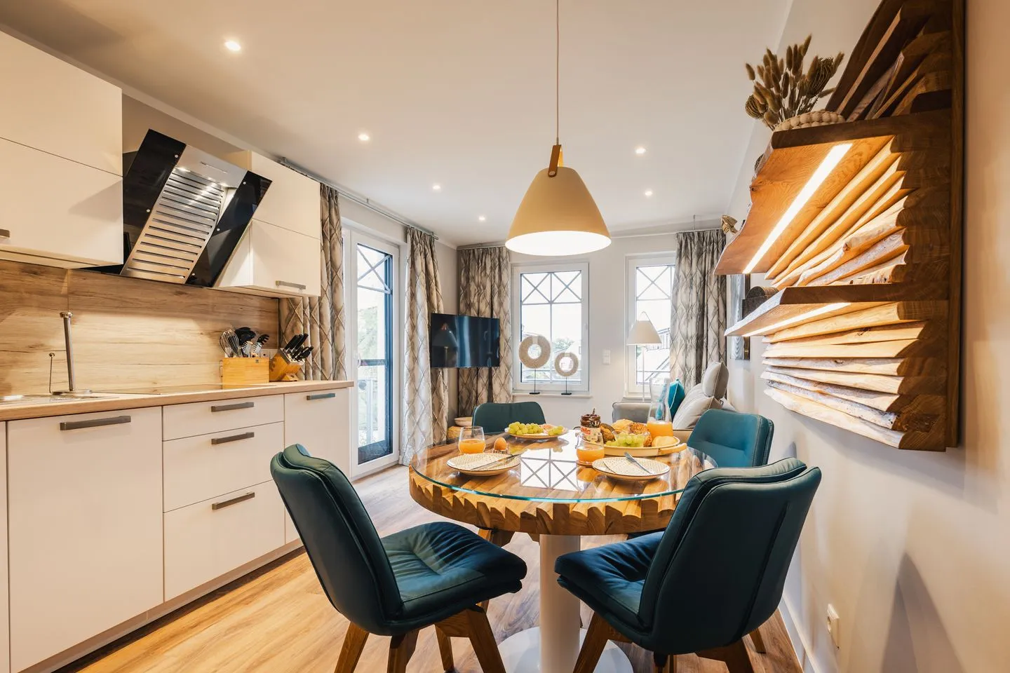 Ferienwohnung Auszeit Zingst - Küche / Küchenzeile