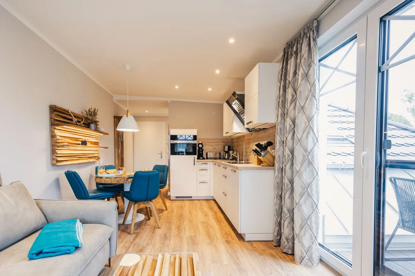 Ferienwohnung Auszeit Zingst - Küche / Küchenzeile