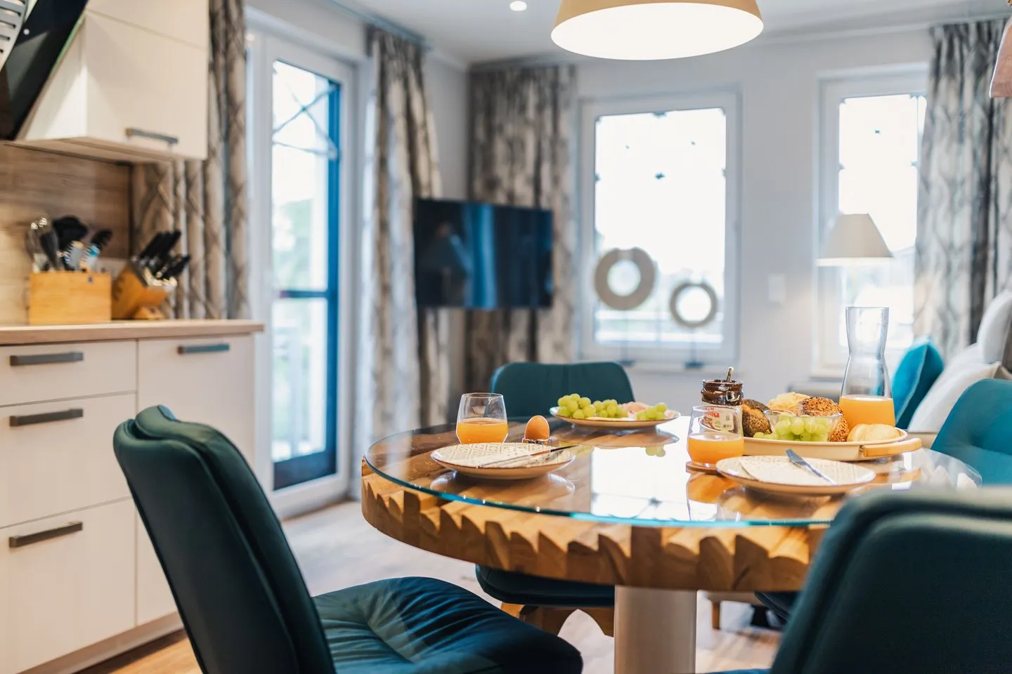 Ferienwohnung Auszeit Zingst - Küche / Küchenzeile