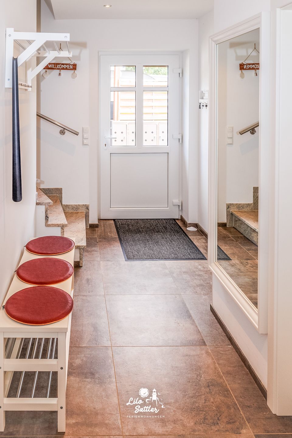 Ferienhaus Pricke Flur
