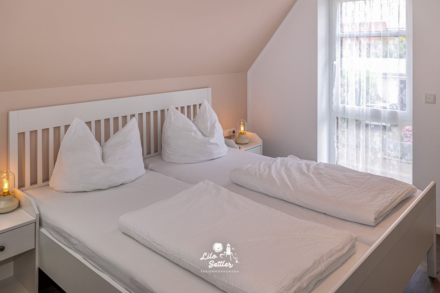 Ferienhaus Pricke Schlafzimmer 2