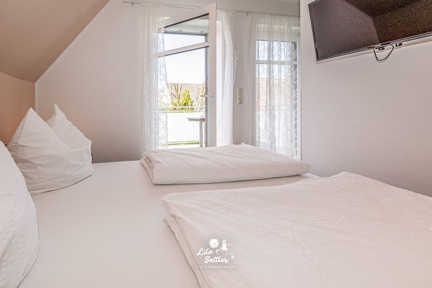 Ferienhaus Pricke Schlafzimmer 2