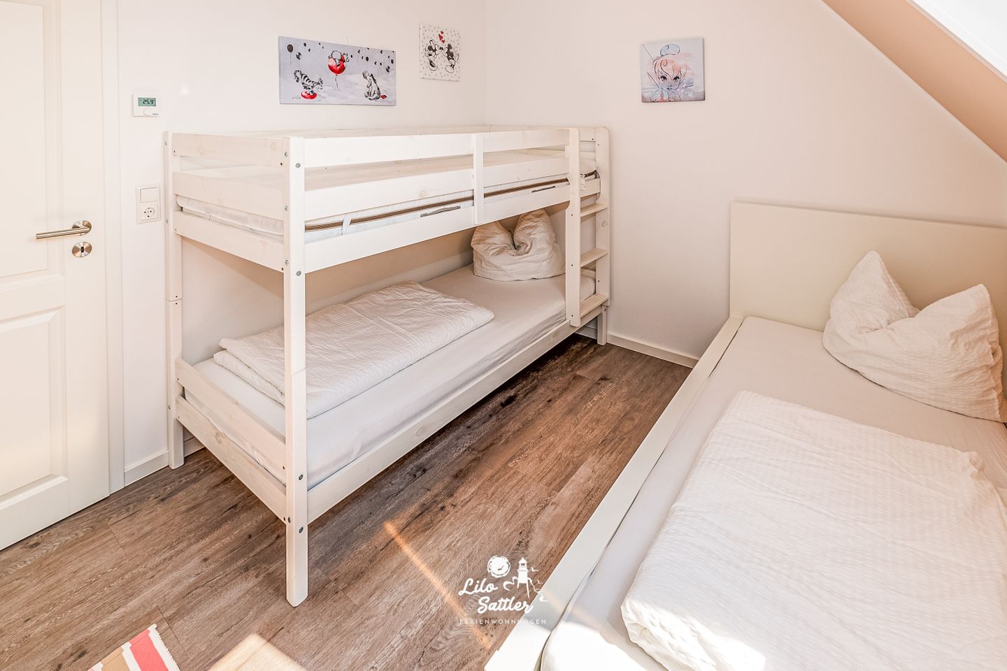 Ferienhaus Pricke Schlafzimmer 4