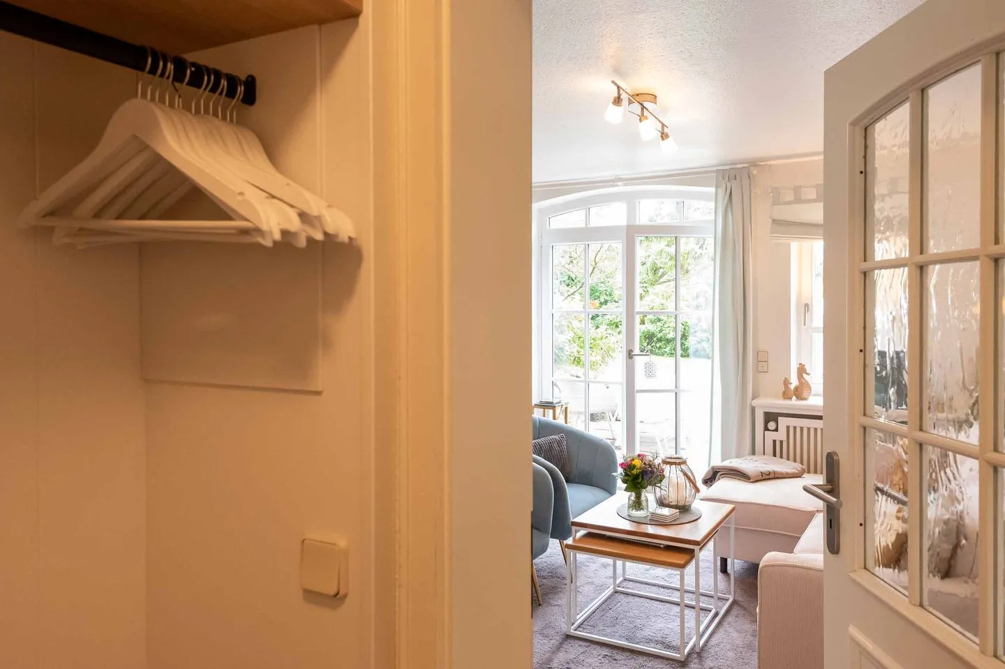 SylterPferdchen, Landhaus Köövenhüs Wenningstedt - Wohnzimmer
