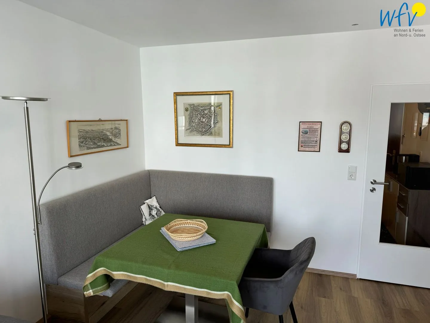Haus Seeluft Ferienwohnung 23 Wangerooge - Wohnzimmer