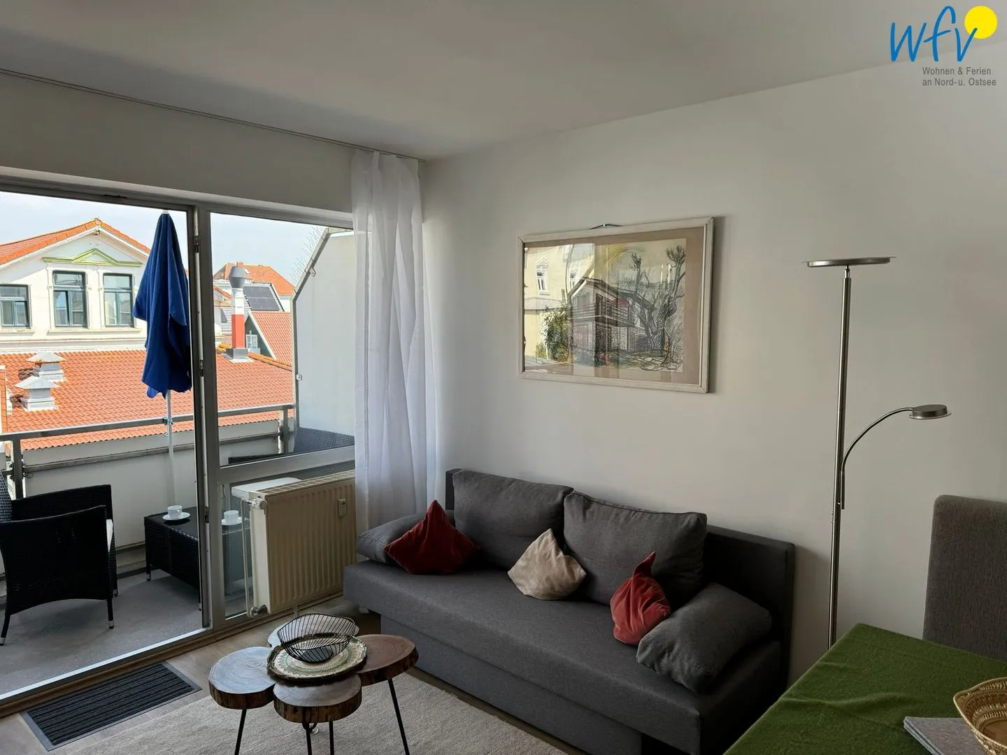 Haus Seeluft Ferienwohnung 23 Wangerooge - Wohnzimmer