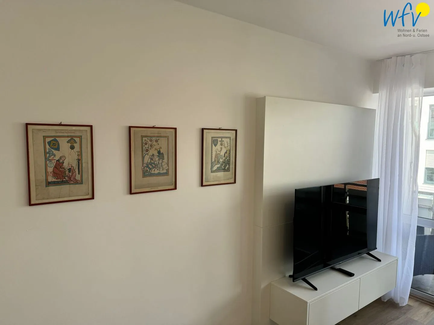 Haus Seeluft Ferienwohnung 23 Wangerooge - Wohnzimmer