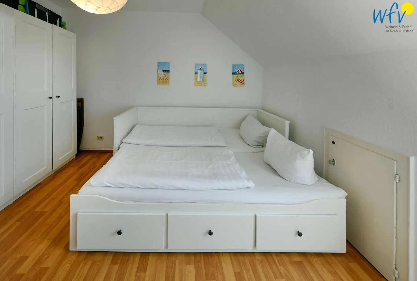 Haus Bremen Ferienwohnung 10 Wangerooge - Schlafzimmer
