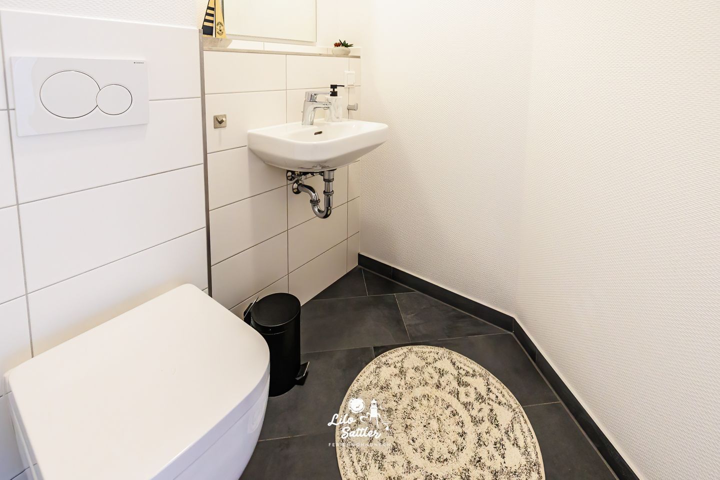 Ferienwohnung Küstenliebe, Gäste WC