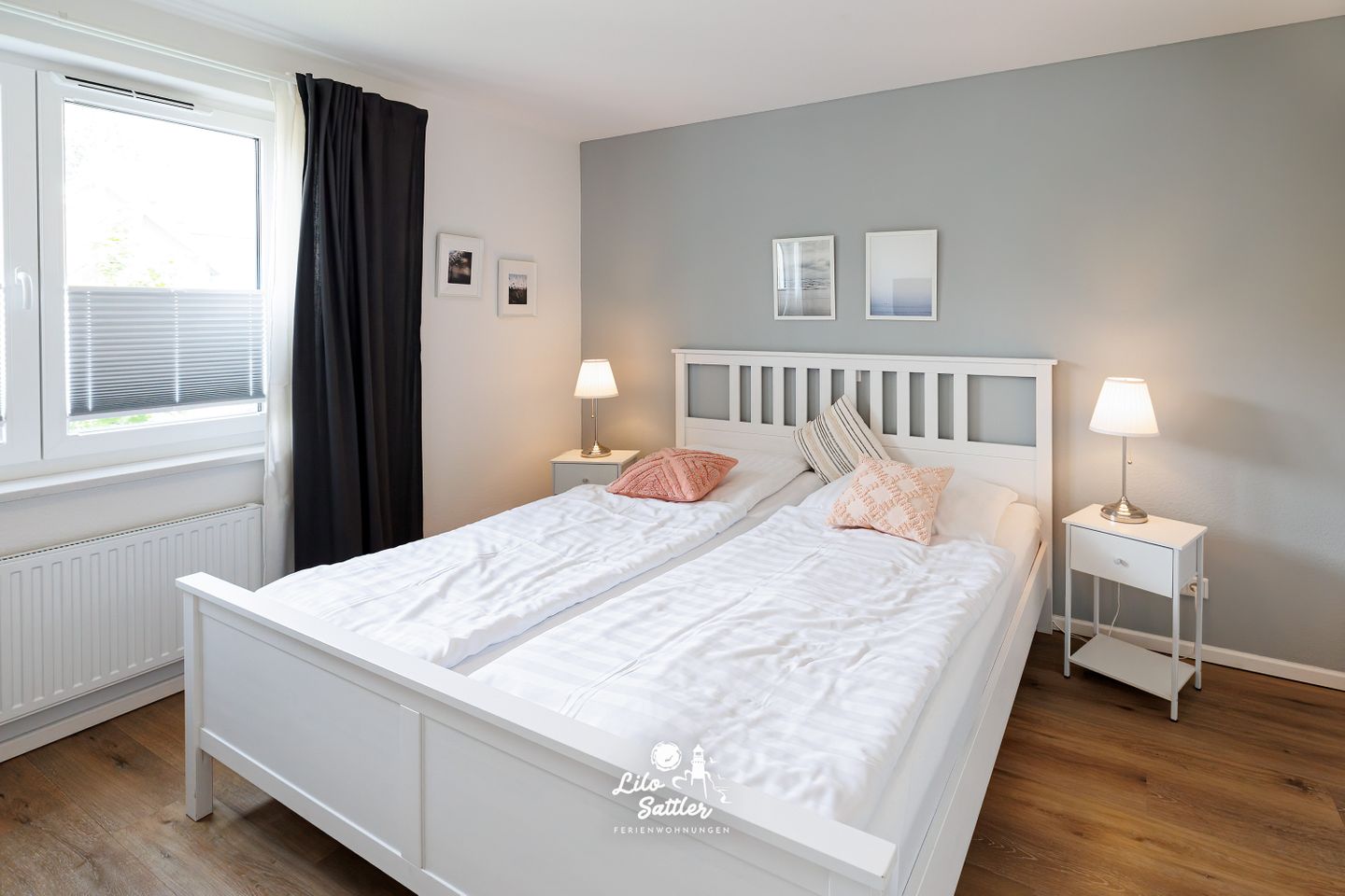 Ferienwohnung Küstenliebe, Schlafzimmer 1
