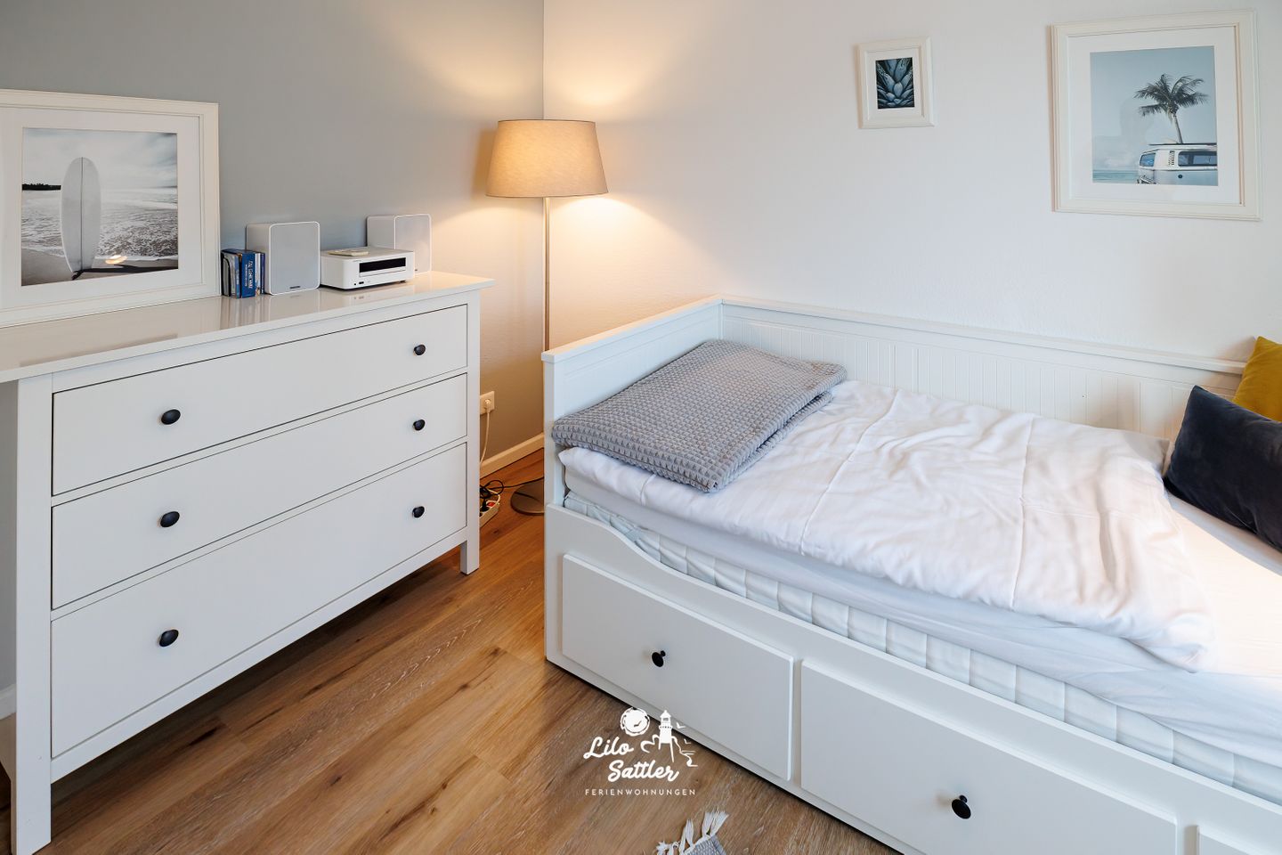 Ferienwohnung Küstenliebe, Schlafzimmer 2