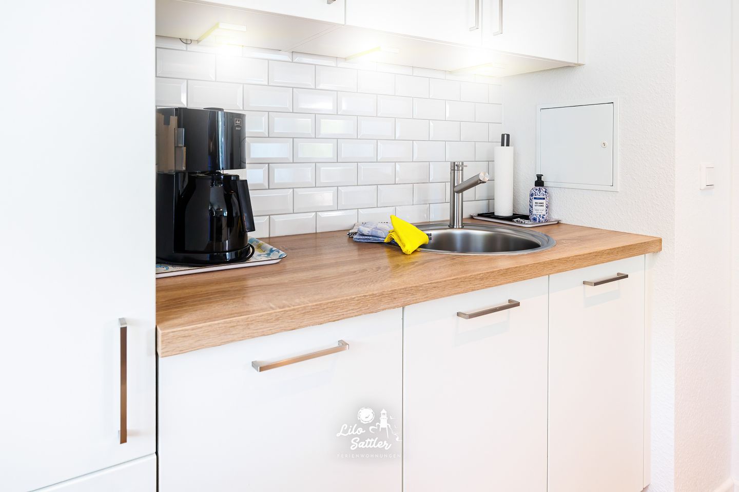 Ferienwohnung Küstenliebe, Küche