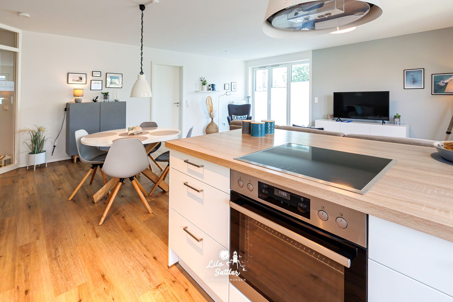 Ferienwohnung Küstenliebe,  Küche