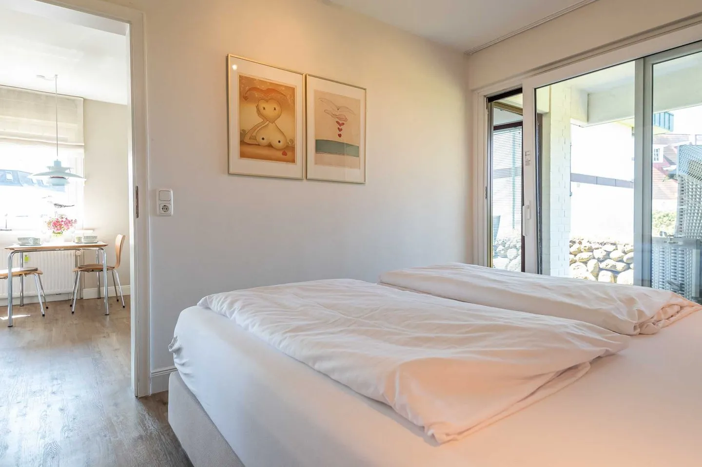 Schloss am Meer App. 18 Wenningstedt - Schlafzimmer