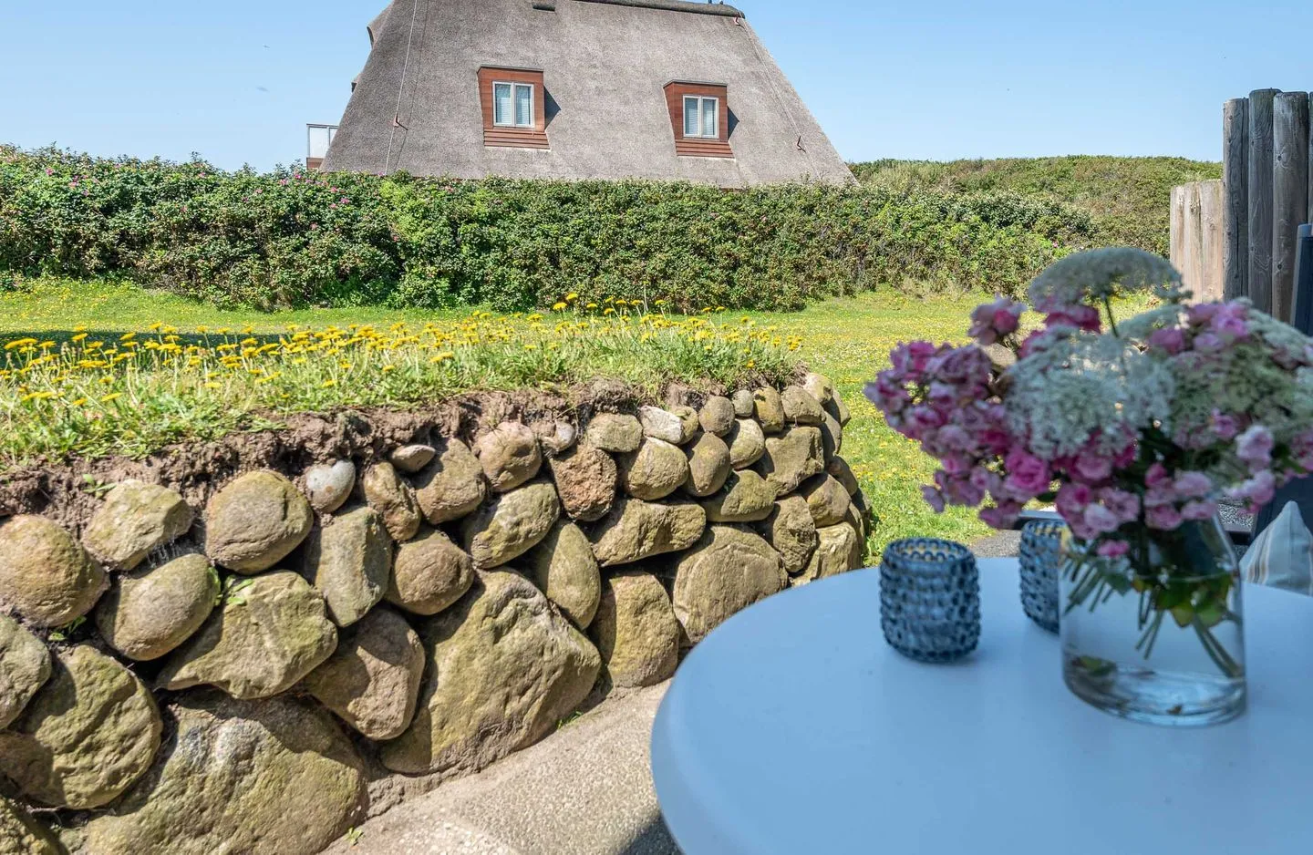 Schloss am Meer App. 18 Wenningstedt - Terrasse